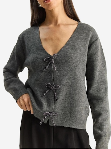 Bianco Lucci Strickjacke 'Strickjacken'‌‌‌‌ in Grau