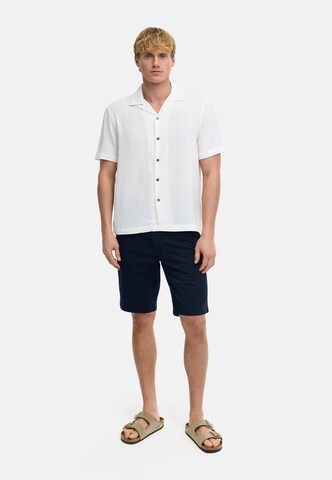 Kronstadt Regular fit Overhemd 'Fawn' in Wit