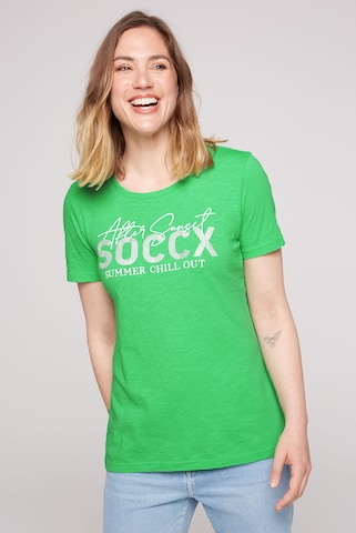 Soccx Shirt in Grün: predná strana