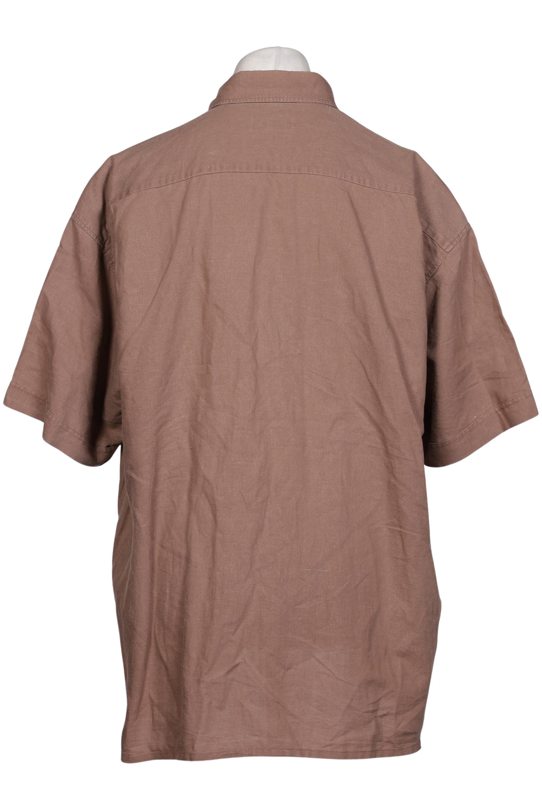 HECHTER PARIS Button Up Shirt in XL in Brown