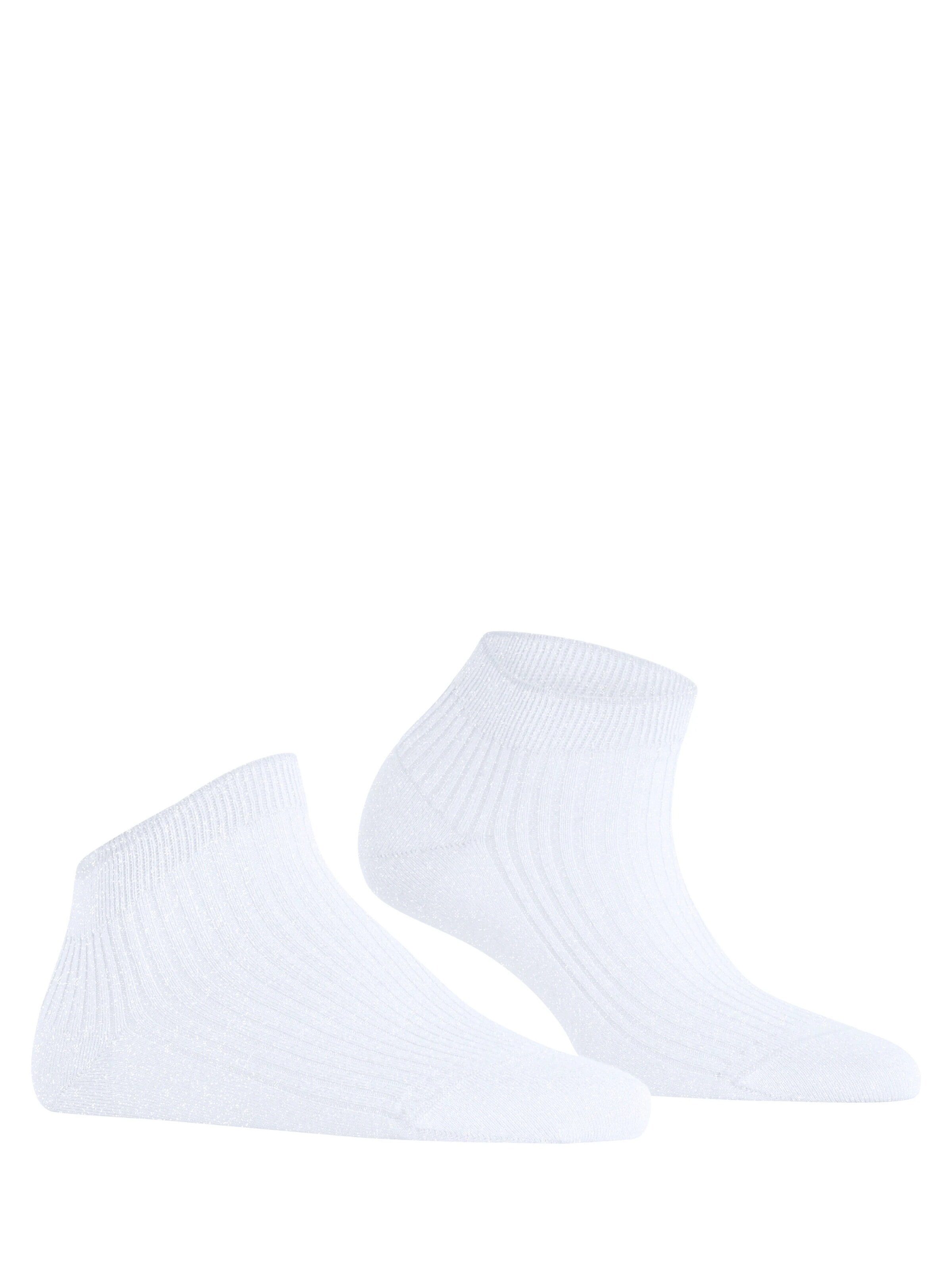 FALKE Socken 'Shiny Rib'‌ in Weiß