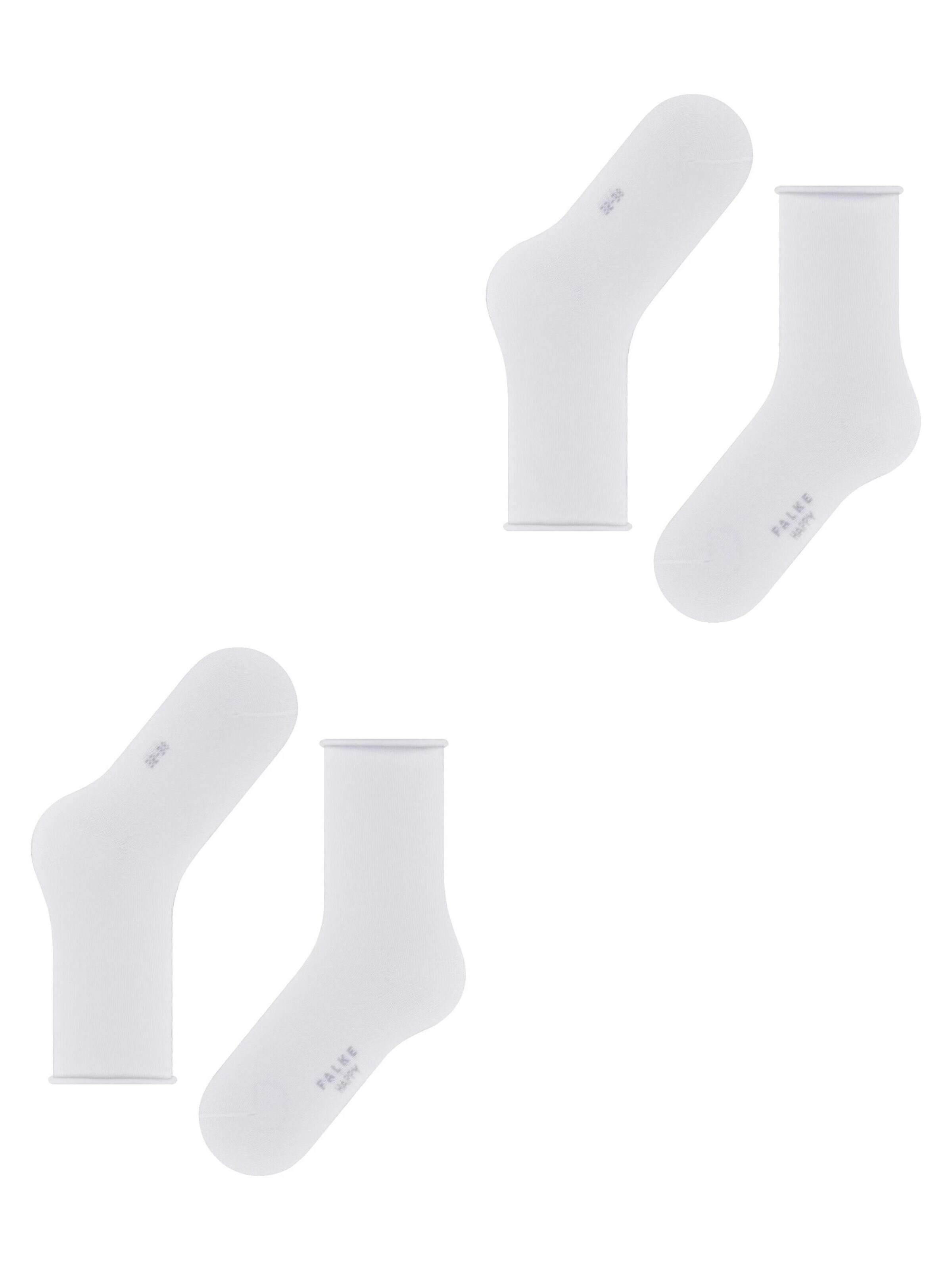 FALKE Socken 'Happy 2-Pack'‌ in Weiß