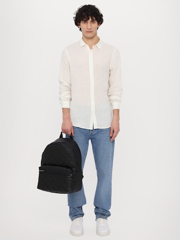 Regular fit Camicia di ARMANI EXCHANGE in bianco