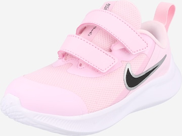 NIKE Sportschoen 'Runner 3' in Roze: voorkant