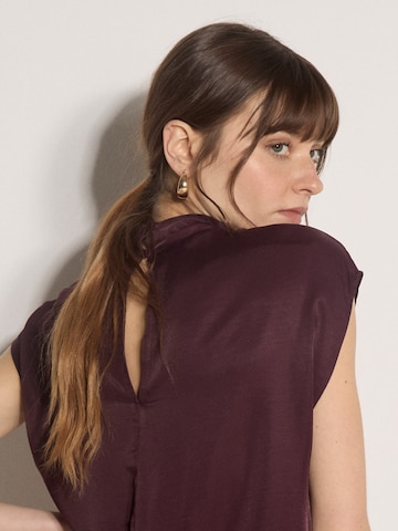 Chemisier ' ' Apricot en violet