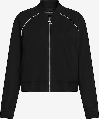 Karl Lagerfeld Collegetakki 'Ikon' koossa XS värissä musta, Tuotenäkymä