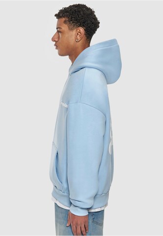 Dropsize Sweatshirt 'Pray Love Hustle' in Blauw