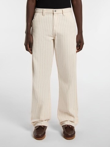 DICKIES Regular Cargobyxa 'SERVICE CARPENTER' i beige: framsida