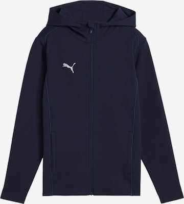 PUMA Sweatjacke in Blau: Vorderseite