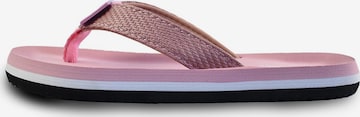 Brasileras - Zapatos para playa y agua 'Puff' en rosa: frente