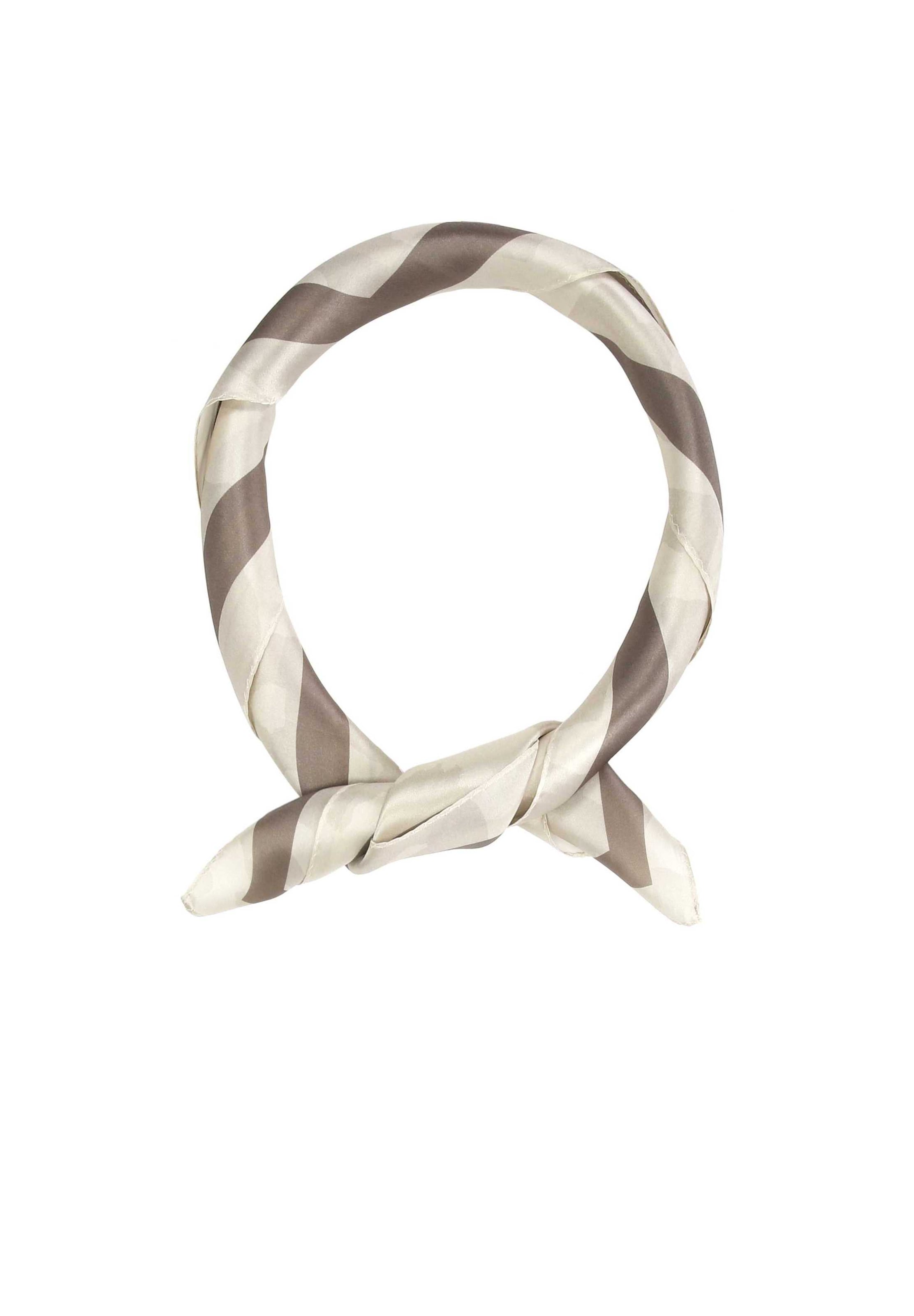 Kazar Schal in Beige: Vorderseite