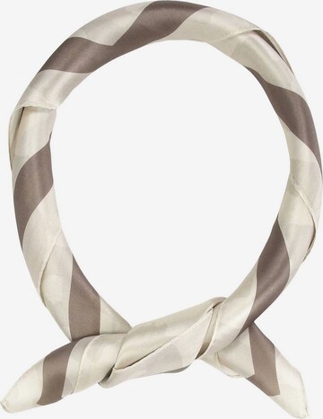 Kazar Scarf in Beige: front