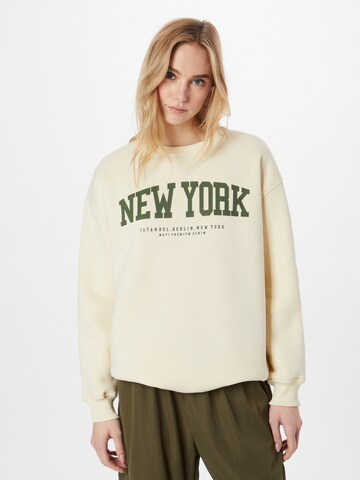 Mavi Sweatshirt in Beige: front