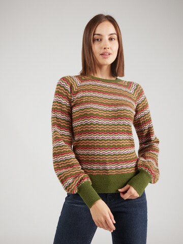 King Louie Pullover 'Twitty' in Mischfarben: predná strana