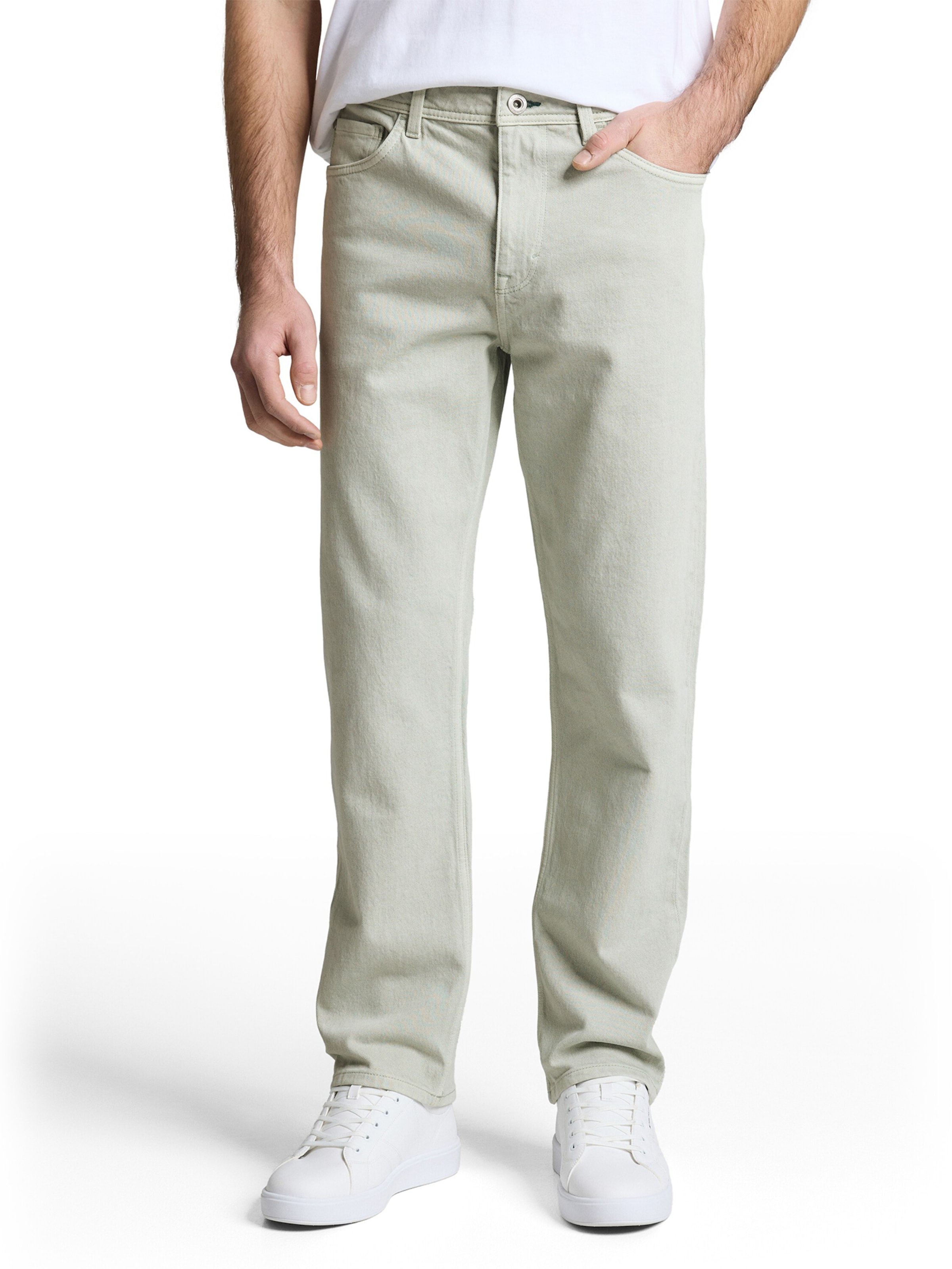 TOM TAILOR - Loosefit Vaquero 'MORRIS' en gris: frente