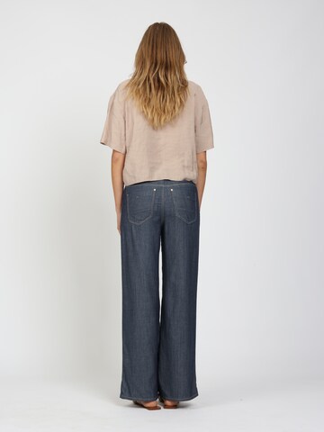 Gang Wide Leg Jeans in Blau