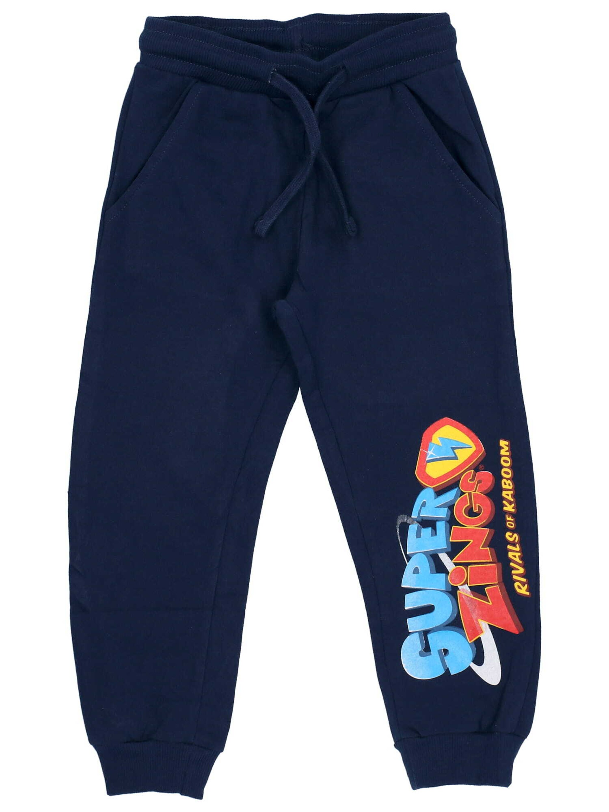 Pantalon Super Zigs en bleu : devant