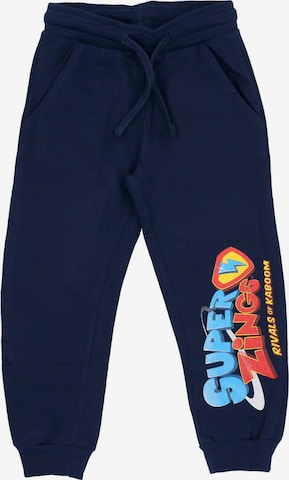 Super Zigs Regular Pants in Blue: front