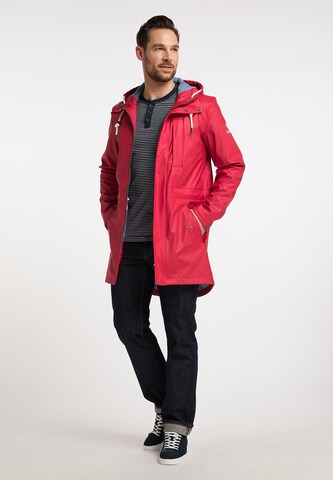 Parka mi-saison Schmuddelwedda en rouge