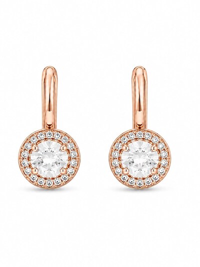Secret Stones Earrings 'Grace' in 3 x 1,5 cm in White, Item view