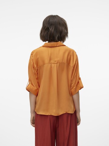 Chemisier 'VMFabiana' VERO MODA en orange