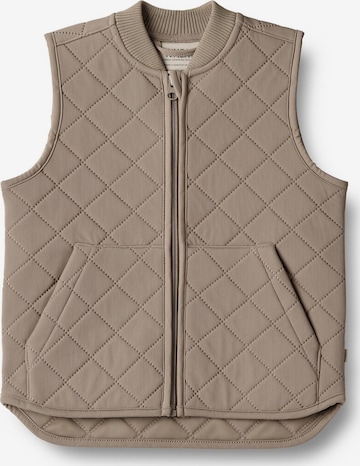 Wheat Vest 'Ede' in Green: front