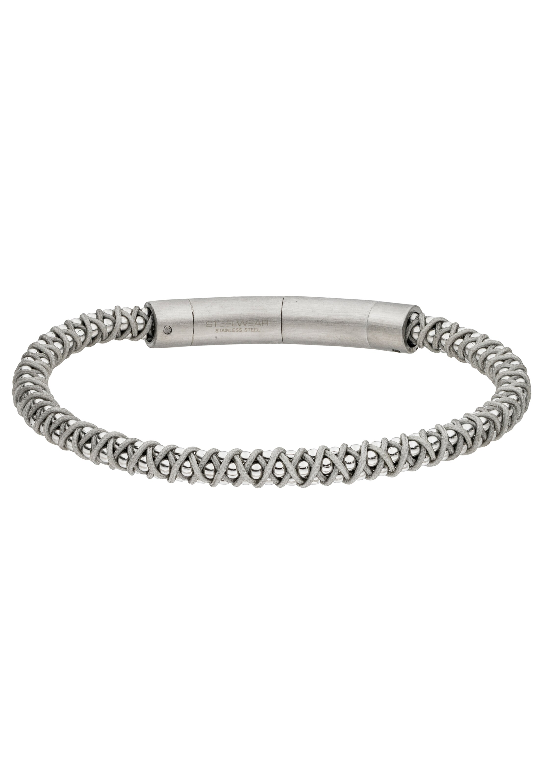 Steelwear Armband 'Miami' in Silber: Vorderseite