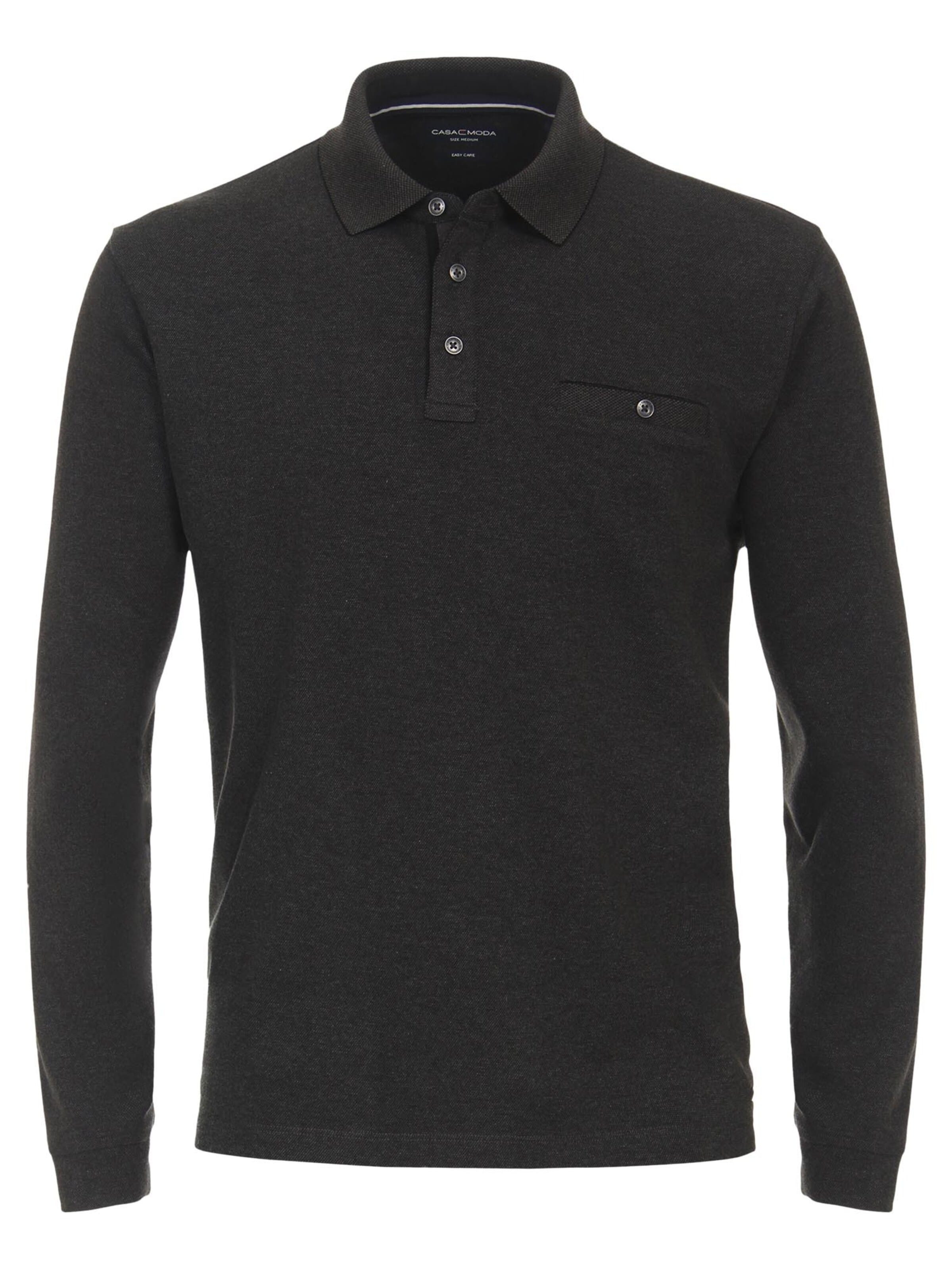 CASAMODA Shirt 'Basic' in Grey: front
