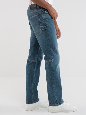 BIG STAR Slimfit Jeans 'Eymen' in Blauw