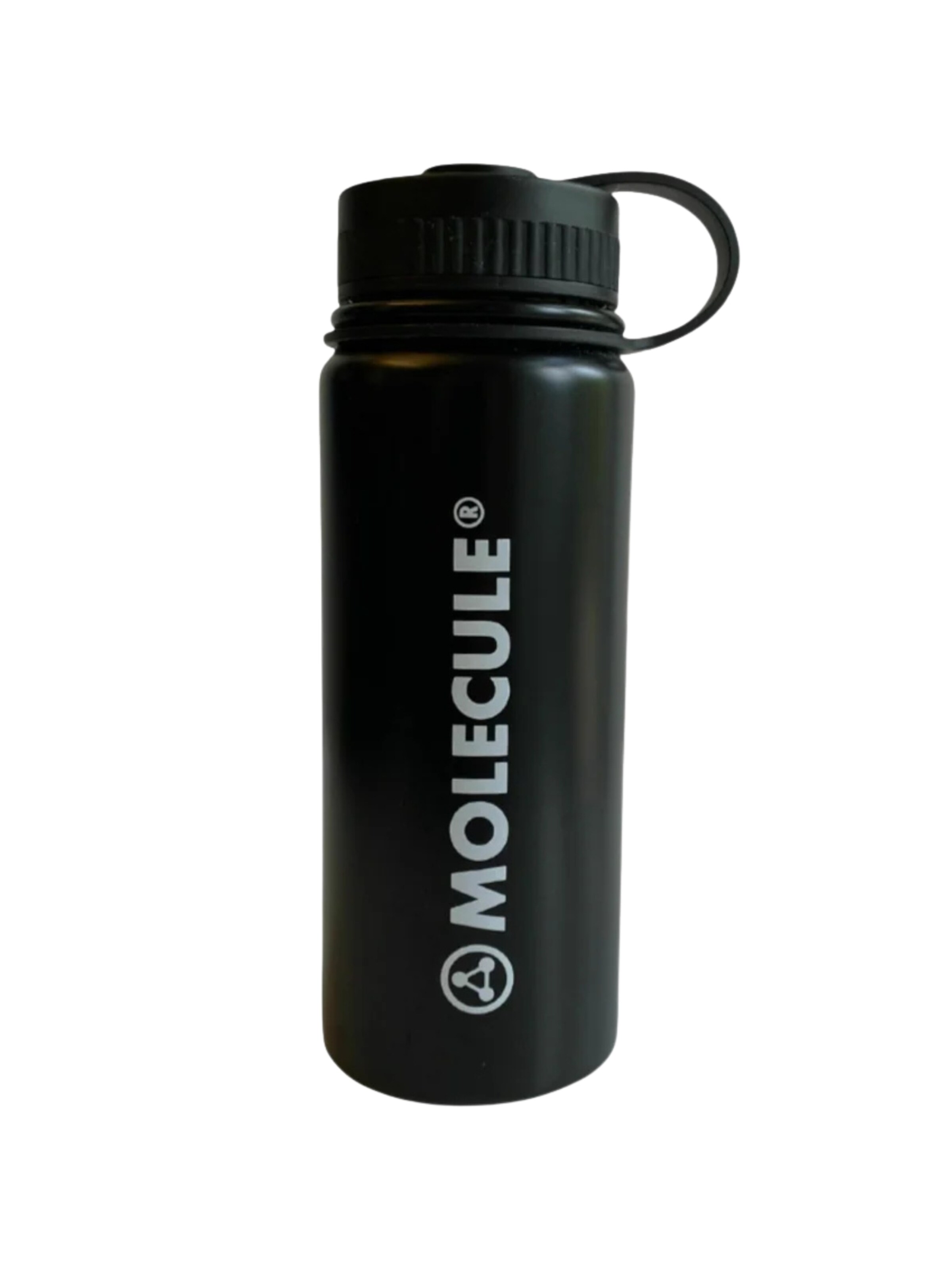 Molecule Drikkeflaske 'Miscellaneous Field Flask' i sort: forside