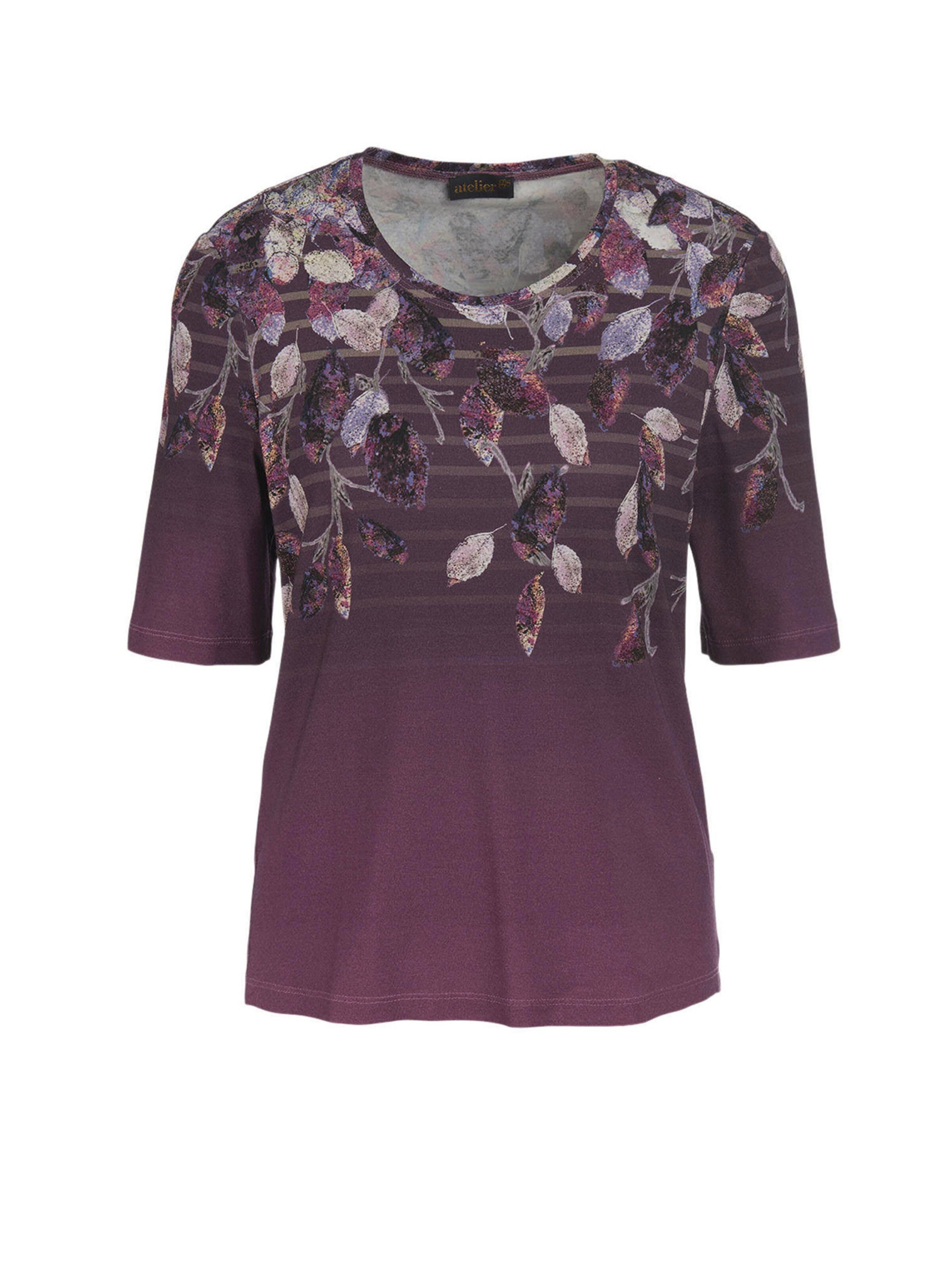 Goldner Shirt in Lila: voorkant