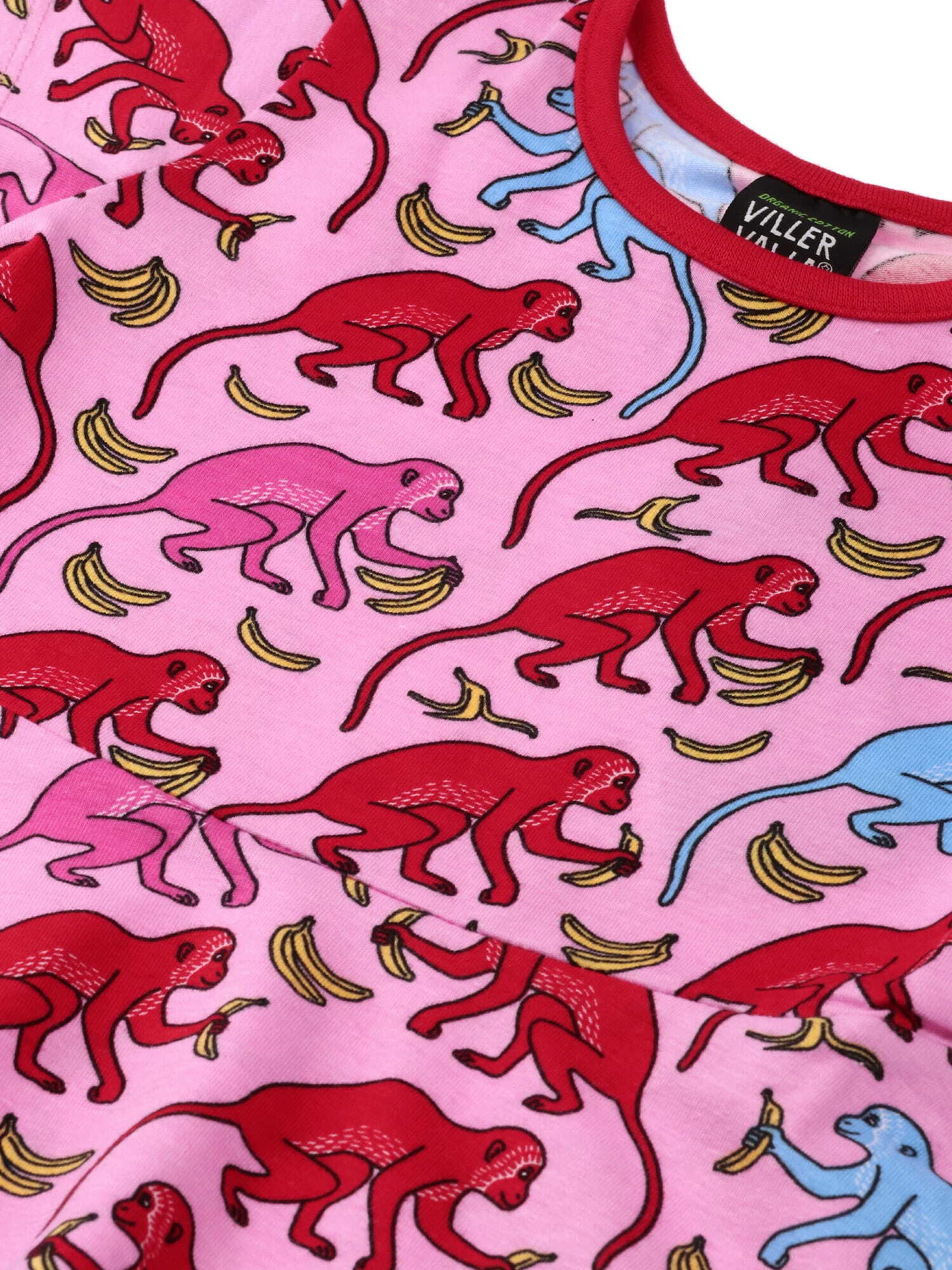 Villervalla Kleid in Pink