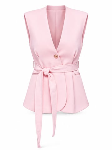 Gilet Ombre en rose : devant