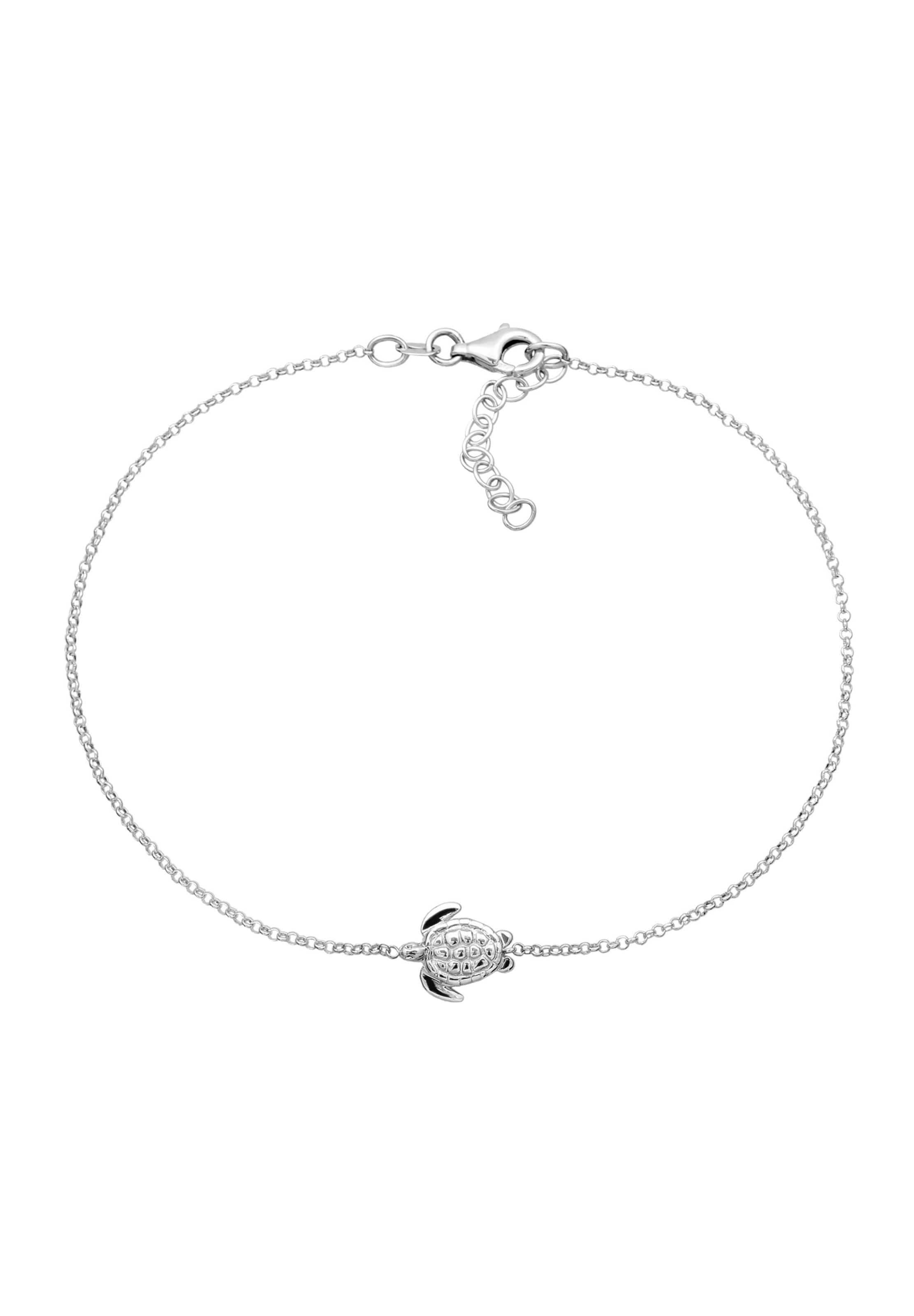 ELLI Fußschmuck in Silber