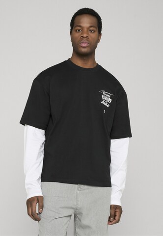 T-Shirt 'Jaxon' ROCAWEAR en noir : devant