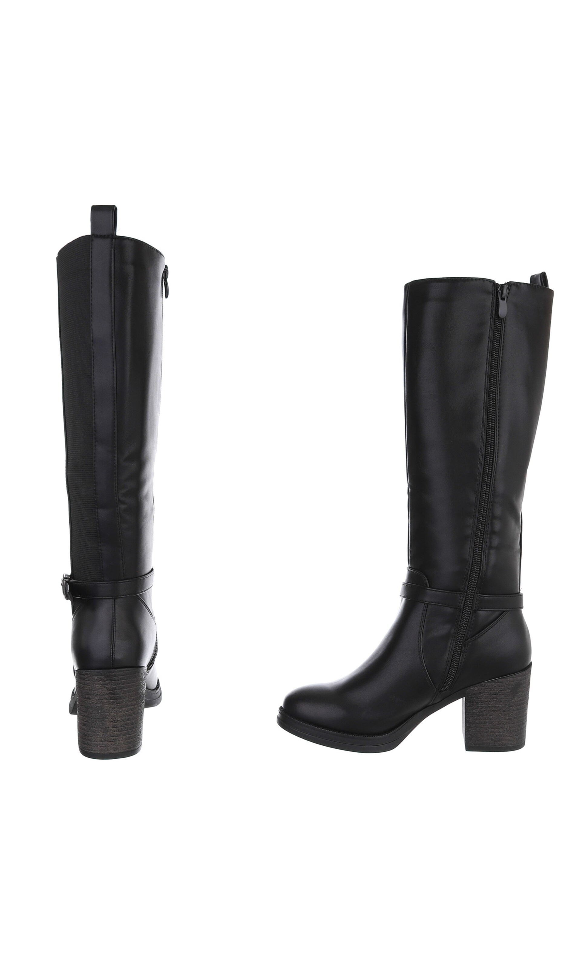 Ital-Design Boots in Black