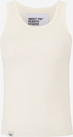 ABOUT YOU REBIRTH STUDIOS Top 'Essential' in White: front
