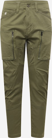 G-Star RAW Cargo trousers in Green: front