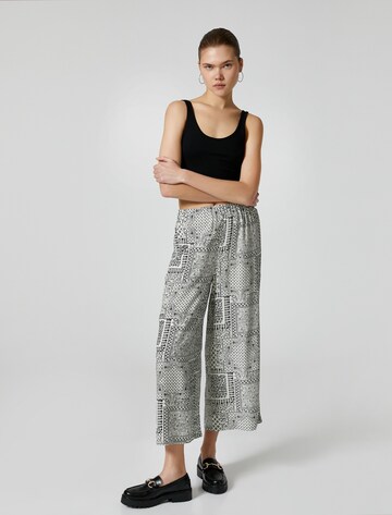 Koton Loosefit Broek in Wit