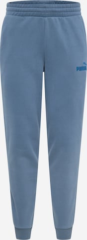 PUMA Спортен панталон в синьо: отпред