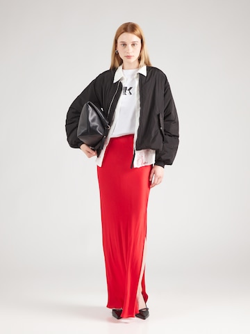 balta KARL LAGERFELD JEANS Marškinėliai