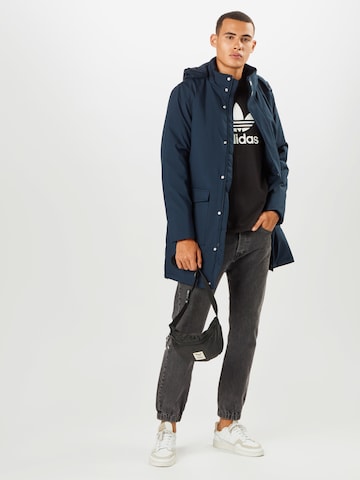 Parka mi-saison 'Odin 0018' Casual Friday en bleu