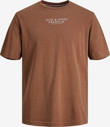 JACK & JONES T-Shirt 'JPRBLUArchie' in Braun: Vorderseite