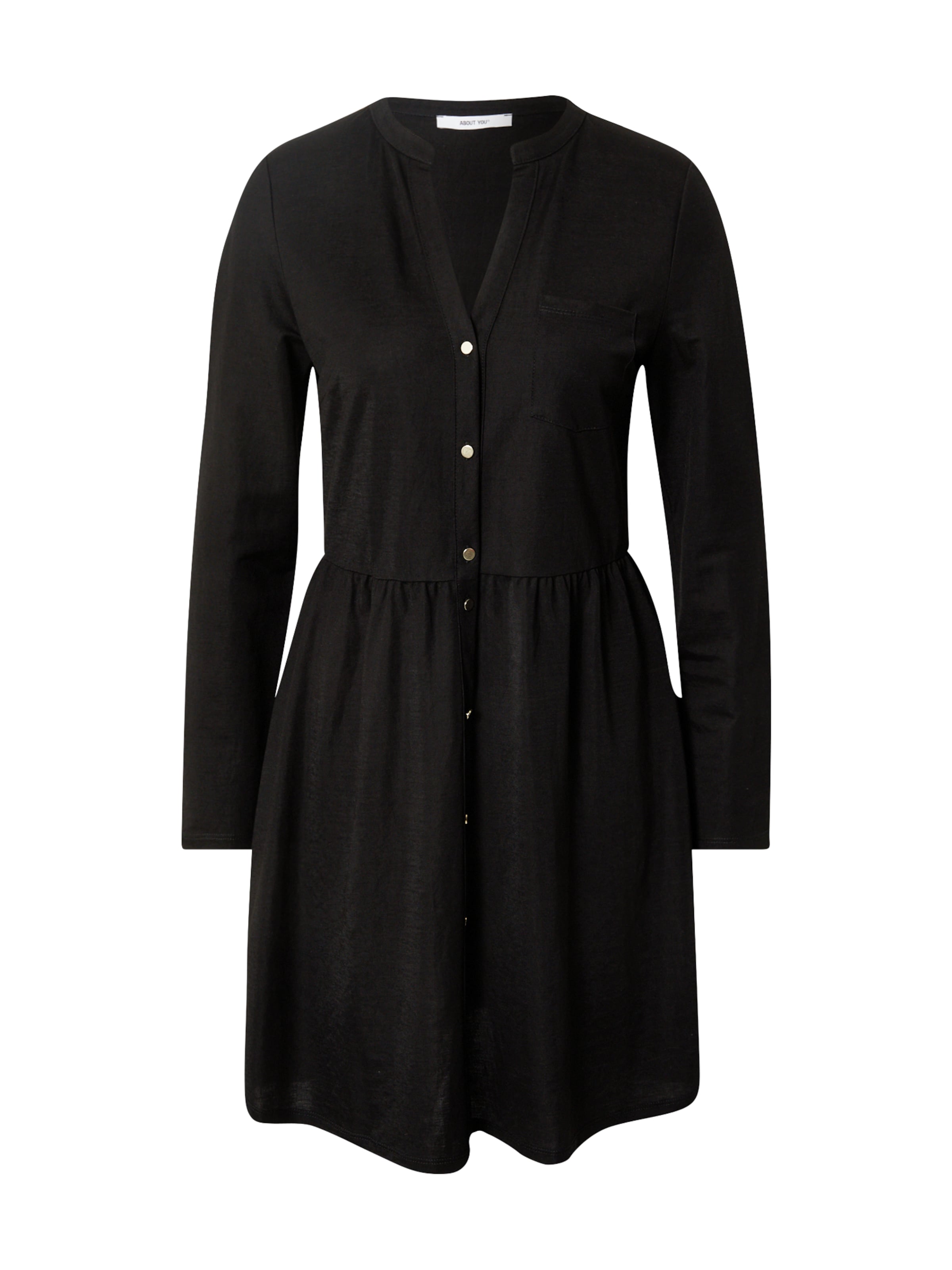 ABOUT YOU Skjortklänning 'Tamina' i svart: framsida
