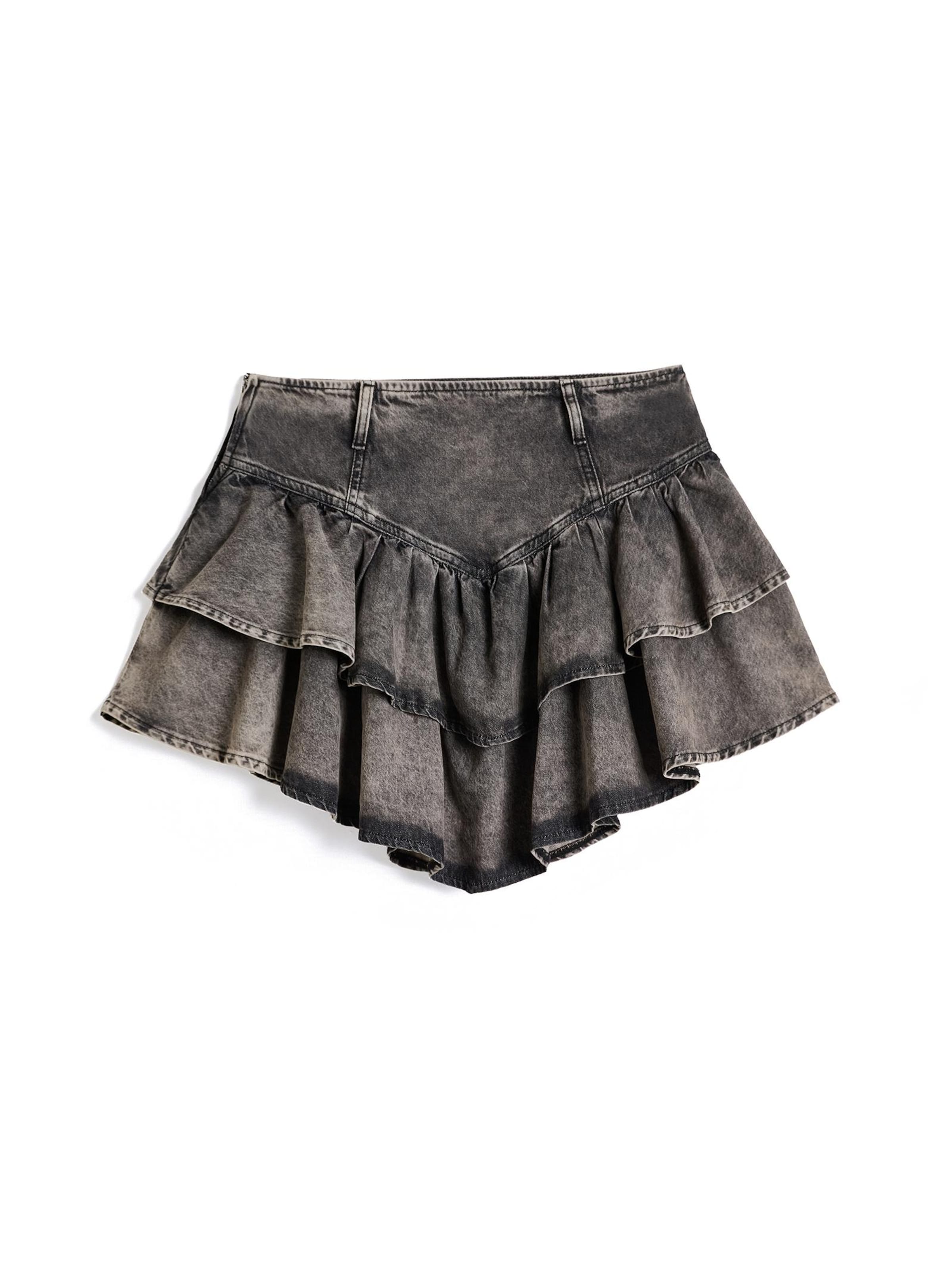 Gonna 'SL JESCHOW' di Sl Jeschow in grigio: frontale