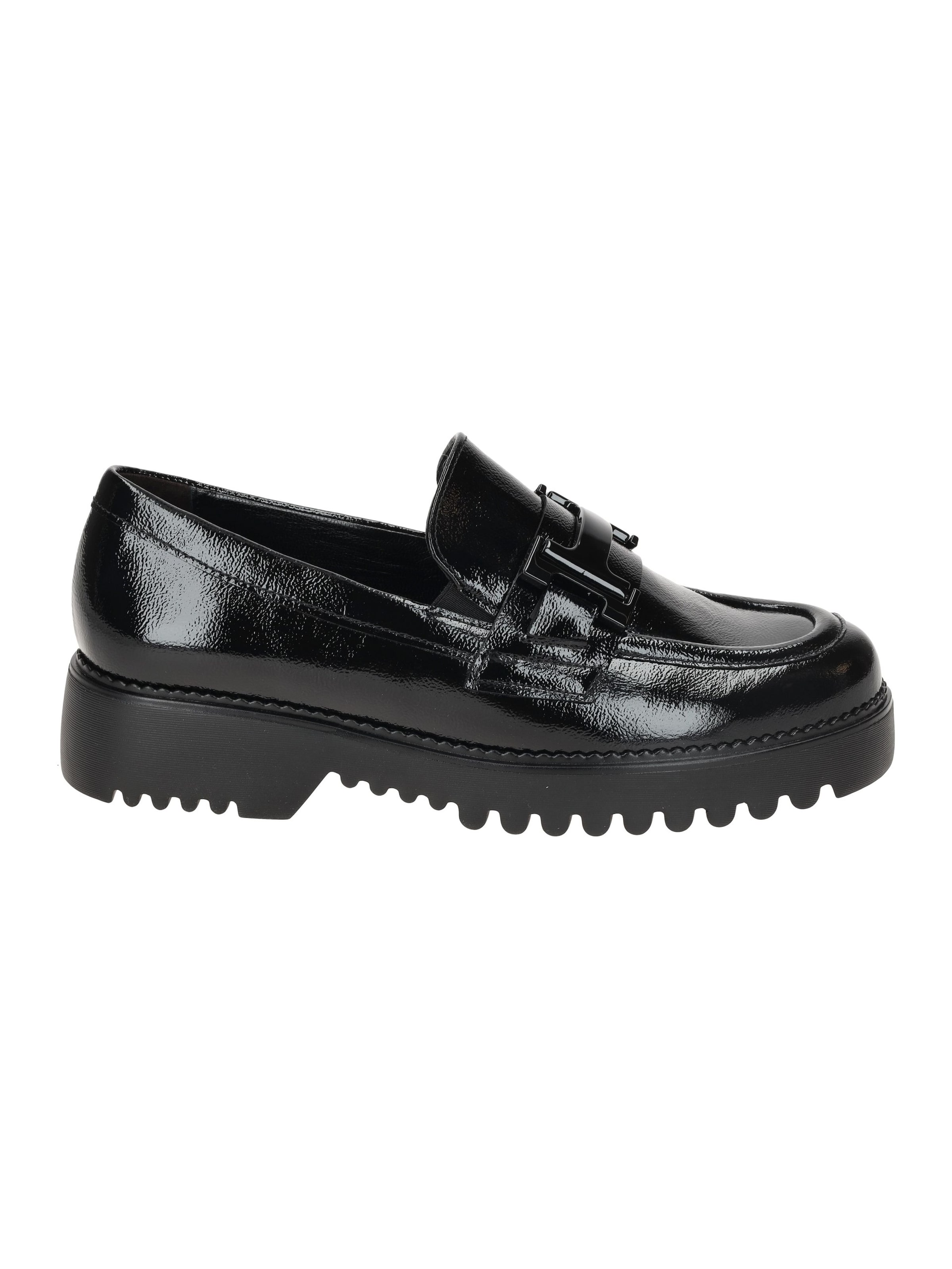 GABOR Hausschuh 'Gabor Schuhe Slipper schwarz Lack G-Weite 72.452.97'‌‌‌‌‌‌‌‌‌‌ in Schwarz