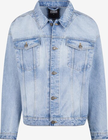 Urban Classics Between-Season Jacket in Blue: front