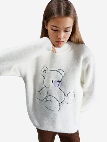My fashion Pullover 'Pullover'‌ in Weiß: Vorderseite
