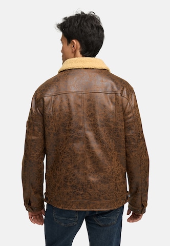 INDICODE JEANS Between-season jacket 'INVados' in Brown