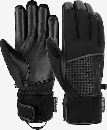 REUSCH Athletic Gloves 'Mara' in Black: front